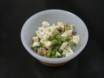 ツナ&ブロッコリーの豆腐和え
